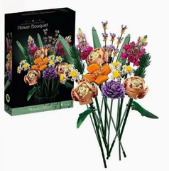 Flower Bouquet Building Block Set – 754 Pieces