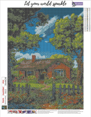 Serenity in bloom Diamond painting kit