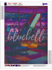 Seoul Skyscape Diamond painting kit