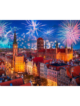 Festive Skyline Diamond painting kit