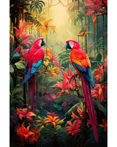 Scarlet Macaw diamond painting