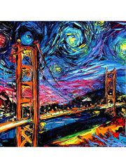 Golden Gate Bridge Diamond painting kit