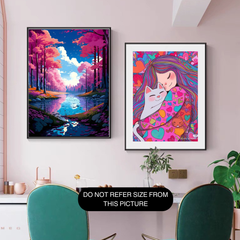 Sakura Dreams Diamond painting kit