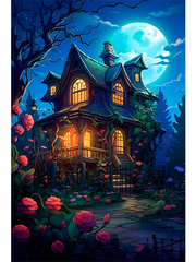 Enchanted forest Diamond painting kit