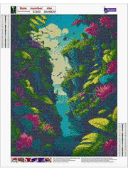 Nature's Canvas Diamond painting kit