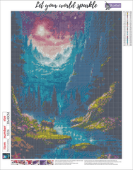 Mystical Lake diamond painting