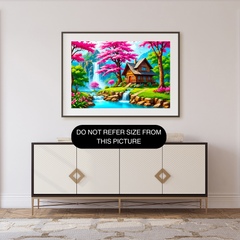 Japanese Village Diamond painting kit