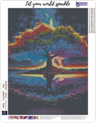 Lake Of Stardust Diamond painting kit