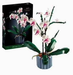 Orchid Building Block Set – 608 Pieces