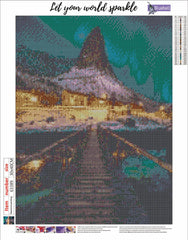 Northern Lights Diamond painting kit