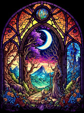 Lunar mosaic Diamond