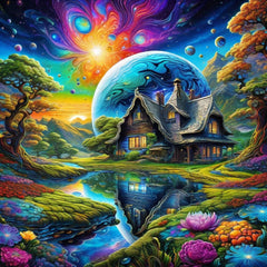 Mystical realm Diamond painting kit