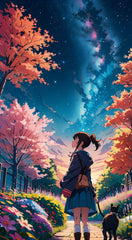Serene Walk Diamond painting
