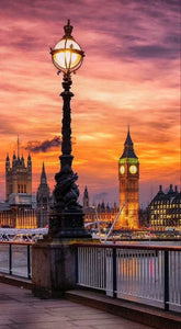 London Dusk Serenity Diamond painting kit