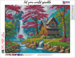 Japanese Village Diamond painting kit