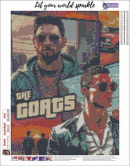 The goats Diamond painting kit