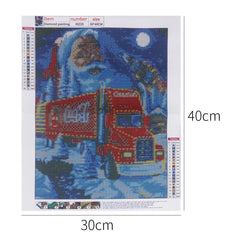 Santa Truck Diamond painting kit
