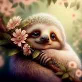 Diamond Painting Sloth Kit