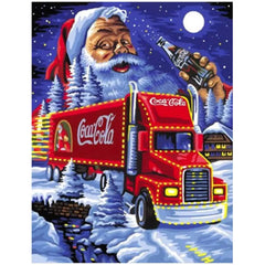 Santa Truck Diamond painting kit