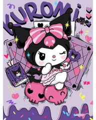 Kuromi Diamond painting kit