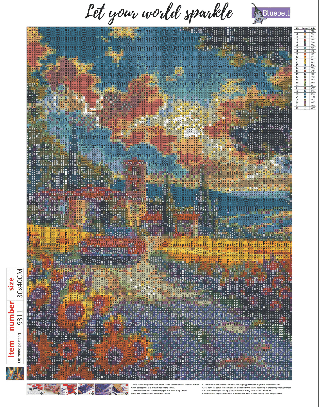 Sunset country drive