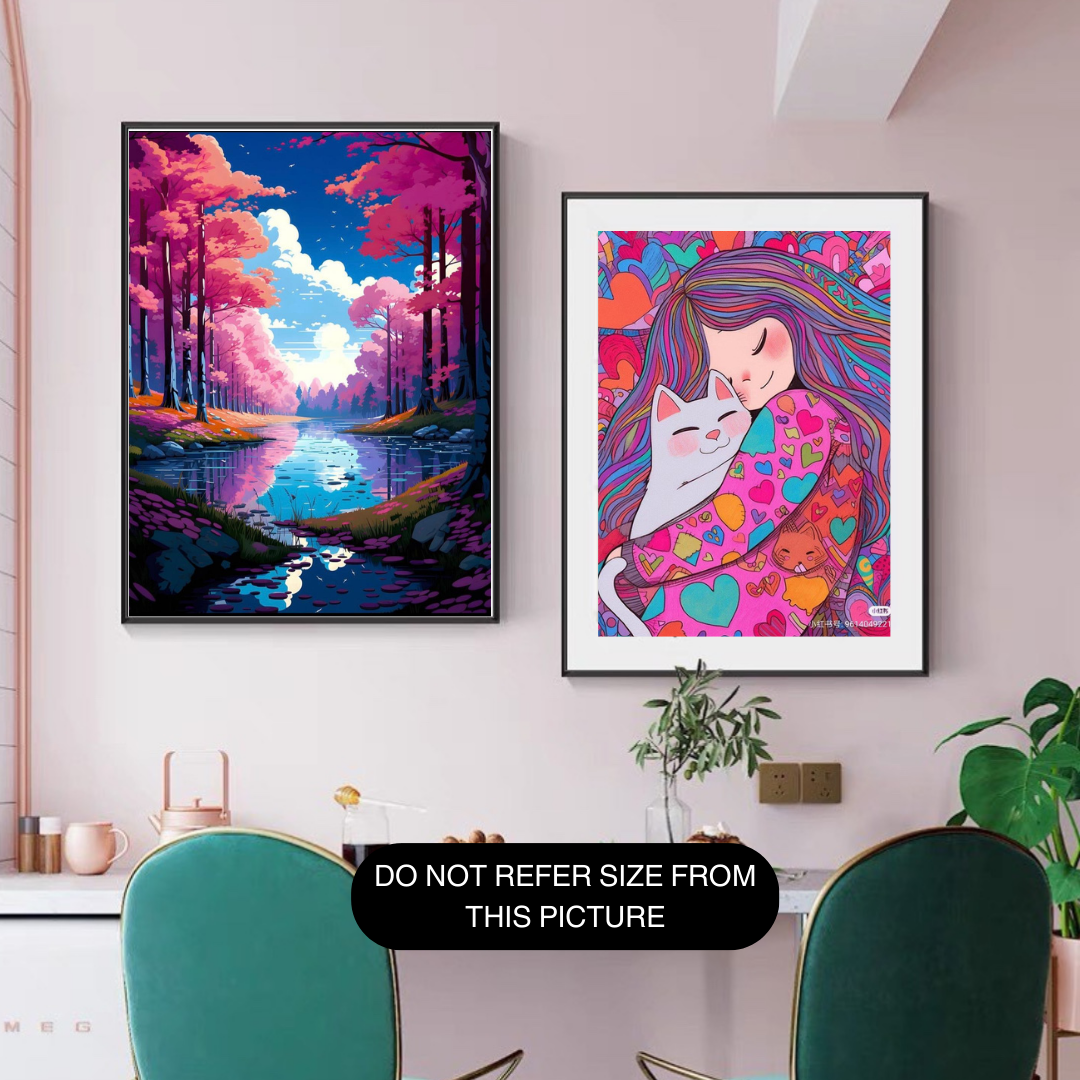 Kitty Cuddle Diamond painting