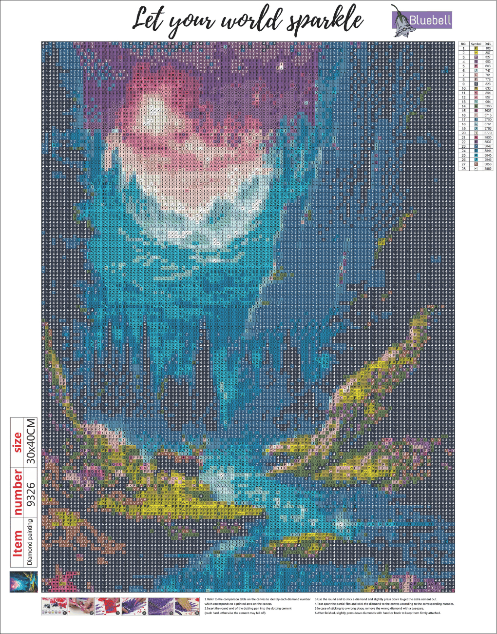 Mystical Lake diamond painting