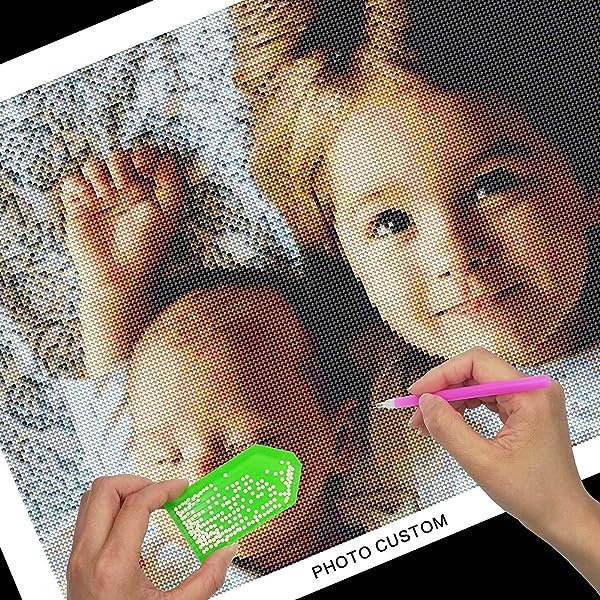 Custom Diamond Painting From Your Photo