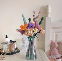 Flower Bouquet Building Block Set – 754 Pieces