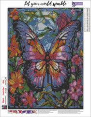 Mosaic Butterfly Diamond painting kit